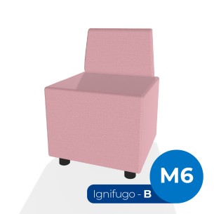 Forma Morbida Flora Rettangolo Stretto con Schienale...