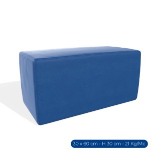 Forma Morbida Flora Parallelepipedo in Similpelle...