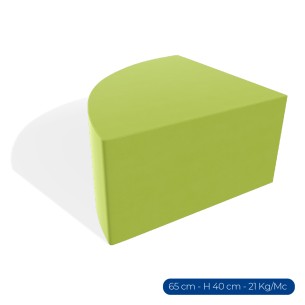 Forma Morbida Flora Seduta Spicchio in Similpelle...