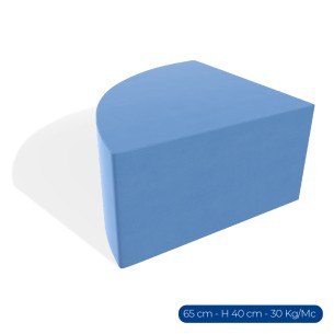 Forma Morbida Flora Seduta Spicchio in Similpelle...