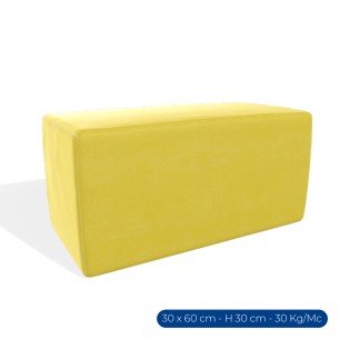 Forma Morbida Flora Parallelepipedo in Similpelle...