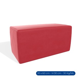 Forma Morbida Flora Parallelepipedo in Similpelle...