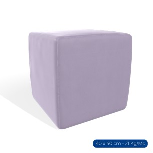 Forma Morbida Flora Cubo in Similpelle Ignifuga -...