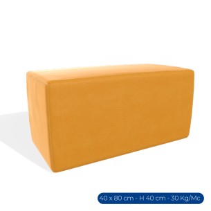 Forma Morbida Flora Parallelepipedo in Similpelle...