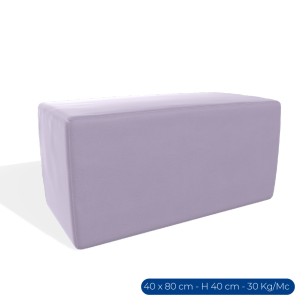 Forma Morbida Flora Parallelepipedo in Similpelle...