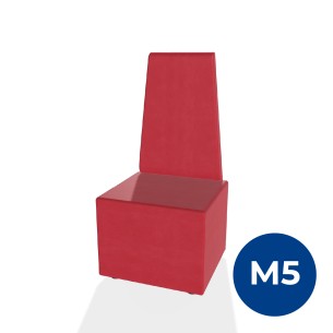 Forma Morbida Flora Rettangolo Stretto con Schienale Alto...