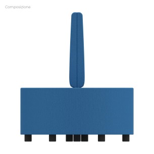 Composizione Flora - 2 Pouf Rettangolo Largo - 2 Pouf... 2