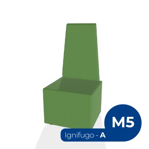 Forma Morbida Flora Rettangolo Stretto con Schienale Alto...