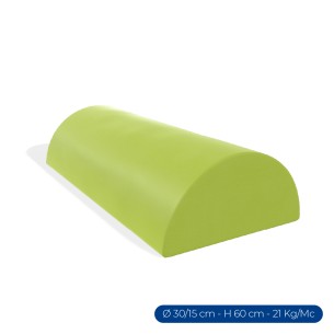 Forma Morbida Flora Semicilindro Grande in Similpelle...