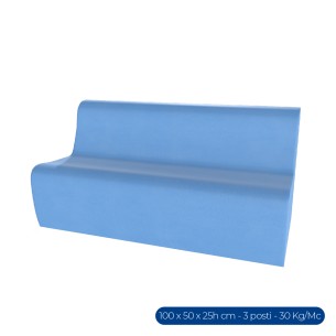 Forma Morbida Flora Seduta Divano 3 Posti in Similpelle...