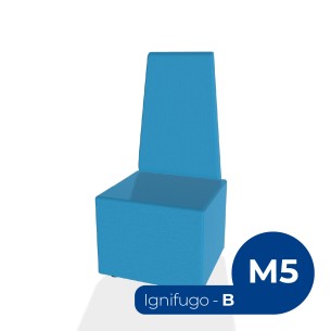 Forma Morbida Flora Rettangolo Stretto con Schienale Alto...