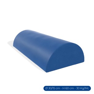 Forma Morbida Flora Semicilindro Grande in Similpelle...