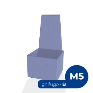 Forma Morbida Flora Rettangolo Stretto con Schienale Alto...