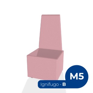 Forma Morbida Flora Rettangolo Stretto con Schienale Alto...