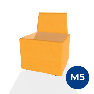 Forma Morbida Flora Rettangolo Stretto con Schienale...