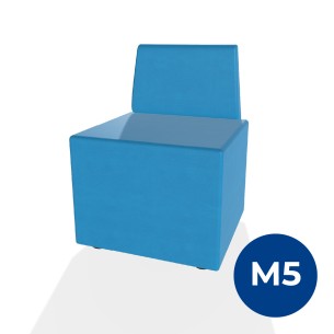 Forma Morbida Flora Rettangolo Stretto con Schienale...