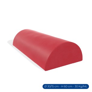 Forma Morbida Flora Semicilindro Grande in Similpelle...