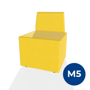 Forma Morbida Flora Rettangolo Stretto con Schienale...