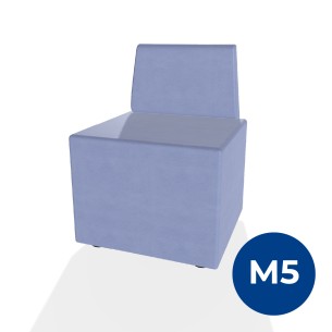 Forma Morbida Flora Rettangolo Stretto con Schienale...