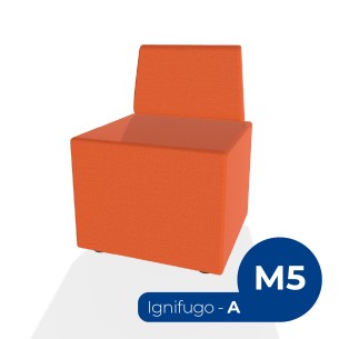 Forma Morbida Flora Rettangolo Stretto con Schienale...