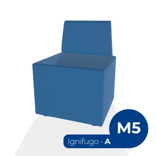 Forma Morbida Flora Rettangolo Stretto con Schienale...