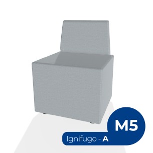 Forma Morbida Flora Rettangolo Stretto con Schienale...