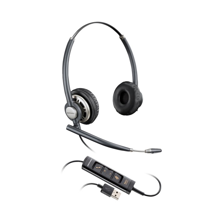 HP Poly Cuffie stereo Poly EncorePro 725 USB-A TAA