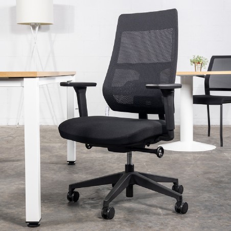 Sedia Operativa Modello 934M - Colore Nero/Rosso