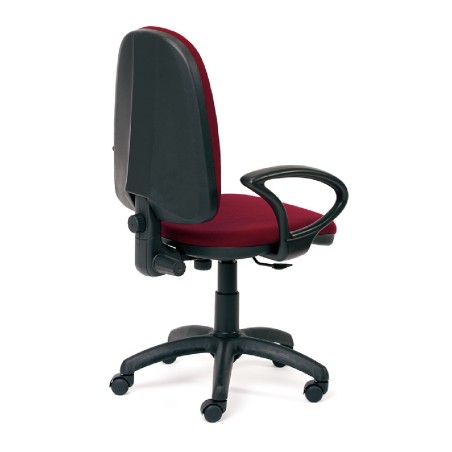 Sedia Operativa con Braccioli Modello 930+956 - Colore Bordeaux