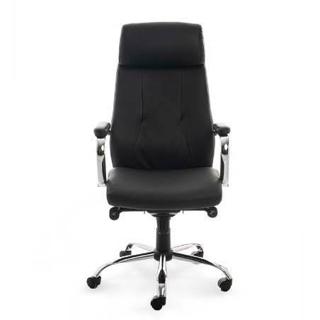 Sedia Direzionale SimilPelle Modello 986V22 - Colore Nero