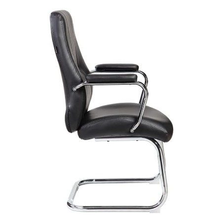 Sedia Cantiliver per Sala Riunioni Modello 986V22 - Colore Nero