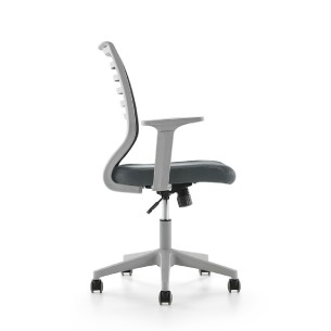 Sedia da Ufficio Modello 907G su Ruote  - Colore Grigio 2