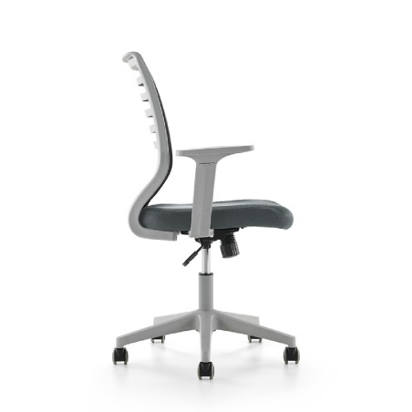 Sedia da Ufficio Modello 907G su Ruote  - Colore Grigio