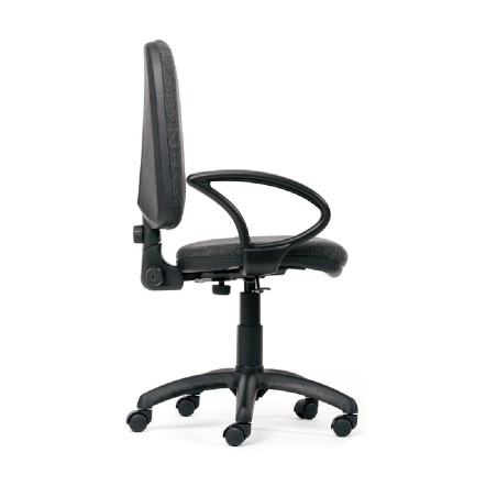 Sedia Operativa con Braccioli Modello 930+956 - Colore Grigio