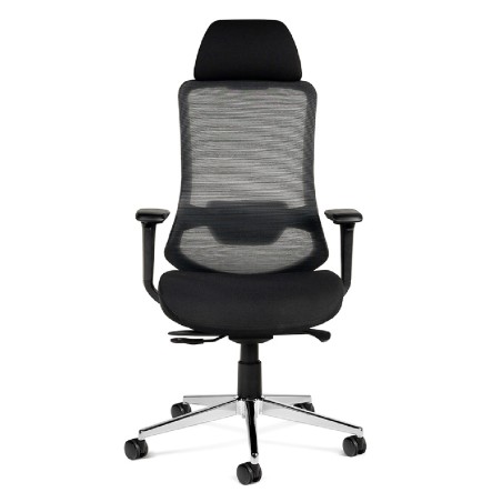 Sedia Operativa con Poggiatesta Modello 933-4 su Ruote - Colore Nero