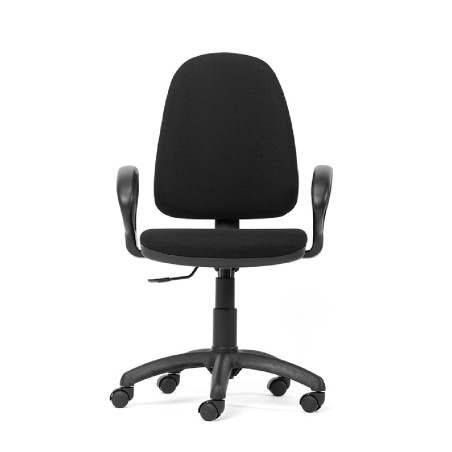 Sedia Operativa con Braccioli Modello 930+956 - Colore Nero