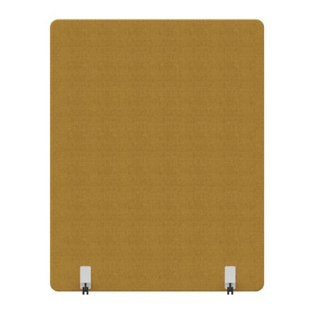 Pannello Fonoassorbente con Ruote - Dimensioni 140 x 180 cm - Colore Giallo