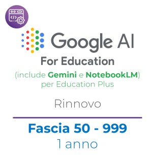 Google AI Pro for Education (include Gemini e NotebookLM)...