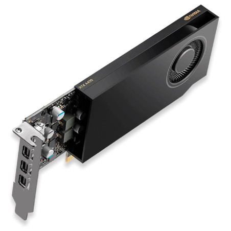 Scheda Grafica HP NVIDIA RTX A400 4GB - 4X Mini Displayport - Certificata ISV