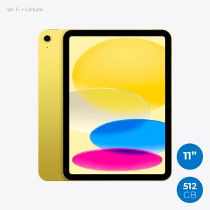 Tablet - Apple iPad 11"- Wi-Fi + Cellular 515GB - Yellow