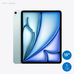 Tablet - Apple iPad Air 13"- Wi-Fi + Cellular 1TB - Blue