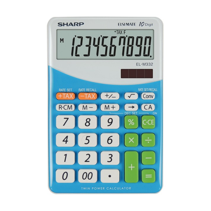 Sharp EL M332 BBL - BLU calcolatrice Desktop...