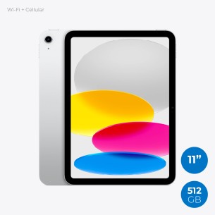 Tablet - Apple iPad 11"- Wi-Fi + Cellular 515GB - Silver