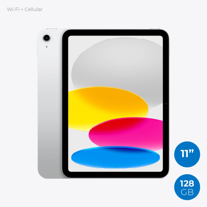 Tablet - Apple iPad 11"- Wi-Fi + Cellular 128GB...