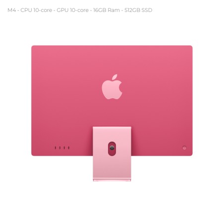 All in One 24" Retina 4.5K -  Apple IMac - CPU Apple M4 chip with 10‑core CPU and 10‑core...