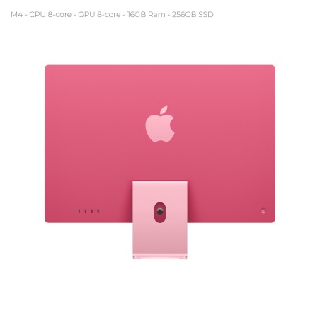 All in One 24" Retina 4.5K - Apple IMac - M4 CPU 8‑core - GPU 8‑core - 16GB Ram - 256GB SSD...