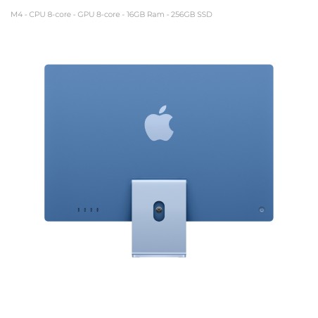 All in One 24" Retina 4.5K - Apple IMac - M4 CPU 8‑core - GPU 8‑core - 16GB Ram - 256GB SSD...