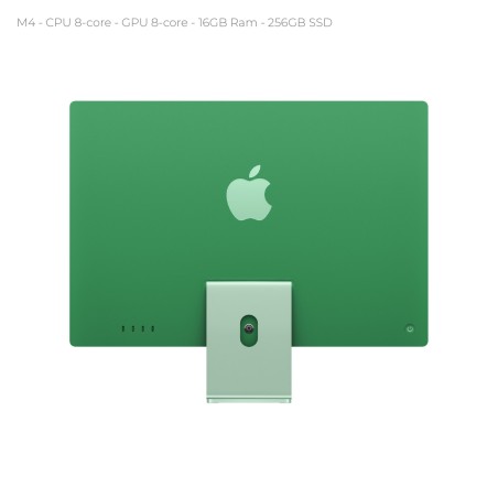 All in One 24" Retina 4.5K - Apple IMac - M4 CPU 8‑core - GPU 8‑core - 16GB Ram - 256GB SSD...