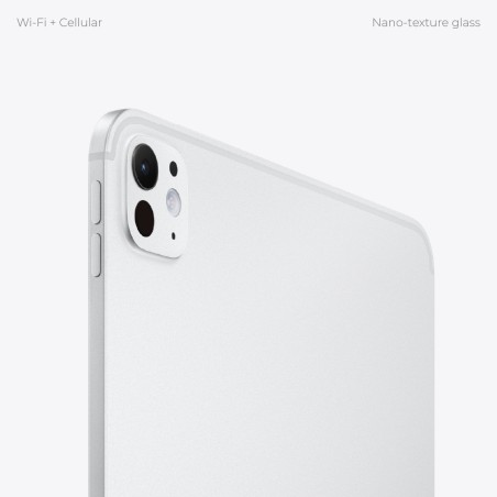 Tablet - Apple iPad Pro - 13"- Nano-texture glass - Wi-Fi + Cellular 1Tb - Silver