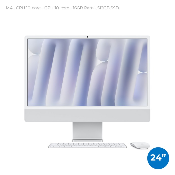 All in One 24" Retina 4.5K -  Apple IMac - CPU...